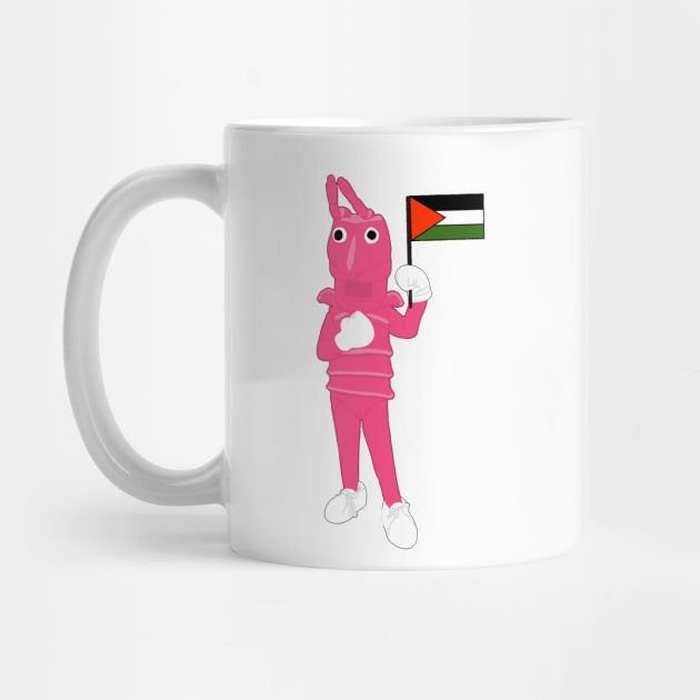 Shrimpy says "Free Palestine!" by PlanetWeirdPod